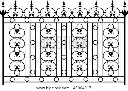 Cancello in ferro battuto, porta, recinzione, finestra, Grill, ringhiera design