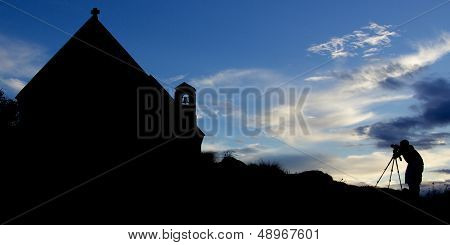 A Photographer At The Church Of The Good Shepherd