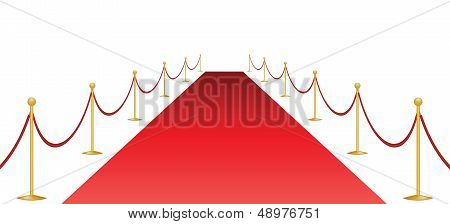 Red Carpet And Stantion