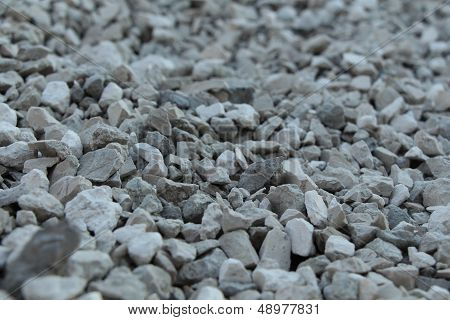 Broken marble Stone