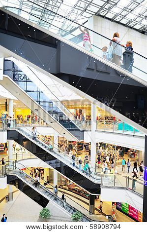 Shopping Mall In Krakow