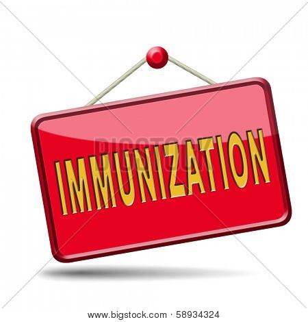 immunization or flu vaccination needle