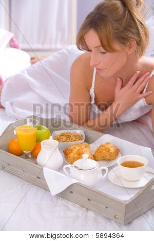 Frühstück im Bett
