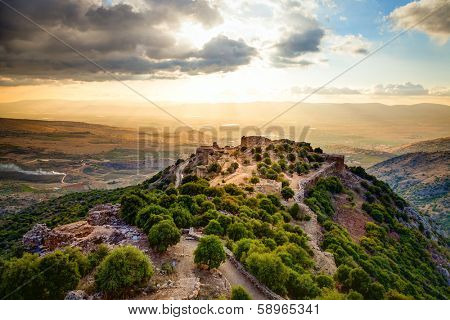 Fortress Nimrod in Israel