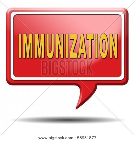 immunization or flu vaccination needle