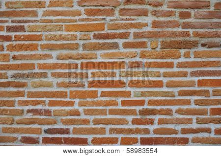 Red Brick Wall Background