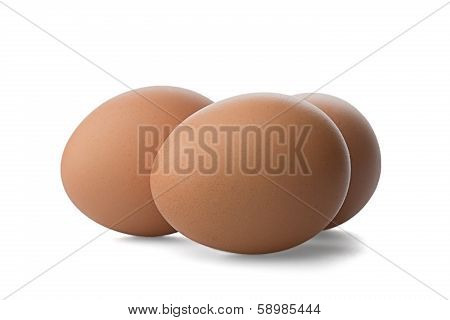 Brown eggs