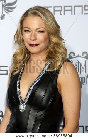 LOS ANGELES - JAN 23:  LeAnn Rimes at the Annual Trans4m Benefit Concert at Avalon on January 23, 2014 in Los Angeles, CA