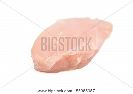 Raw turkey breast