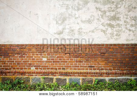 Red And White Wall Background