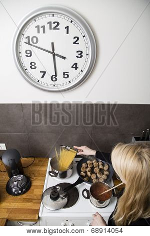 Cooking Dinner