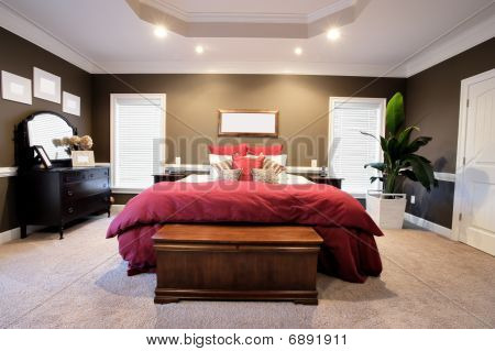 großes Schlafzimmer-Interieur