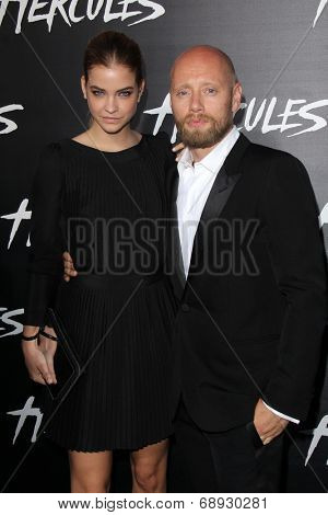 LOS ANGELES - JUL 23:  Barbara Palvin, Aksel Hennie at the 
