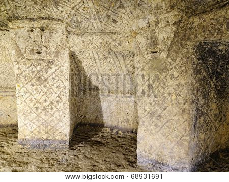 Ancient Tomb In Tierradentro,colombia,