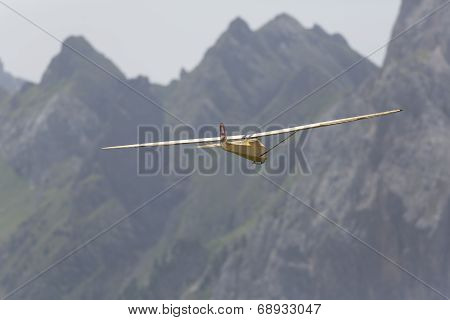 Radio Controlled Model Airplane In Flight