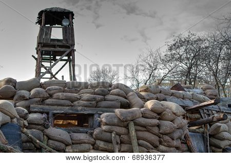 Observation Tower On The Potemkin Stairs In Odessa