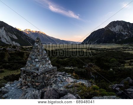 Hiker Monument