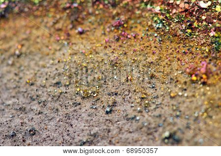 Beautiful background . Jewel ore. Macro. Extreme closeup