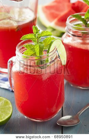 Refreshing Homemade Watermelon Agua Fresca