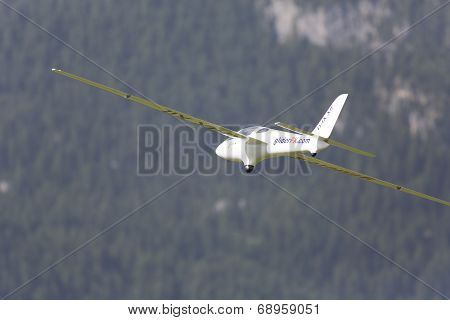 Radio Controlled Model Airplane In Flight