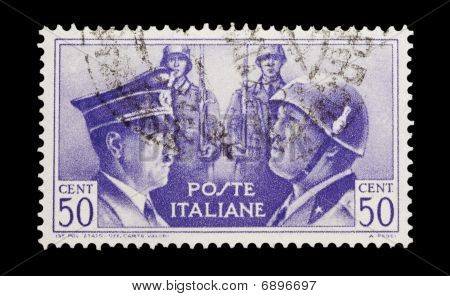 Hitler und mussolini