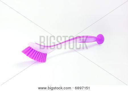 Geschirrspülen Pinsel magenta