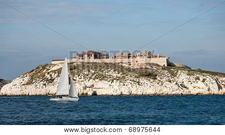 Hospital Caroline on Ratonneau island, Marseille