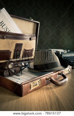 Phoreporter Vintage Briefcase