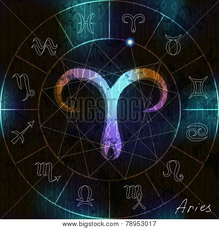 Aries symbol