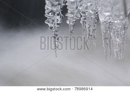 Icicles On The Water.