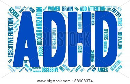 ADHD Word Cloud