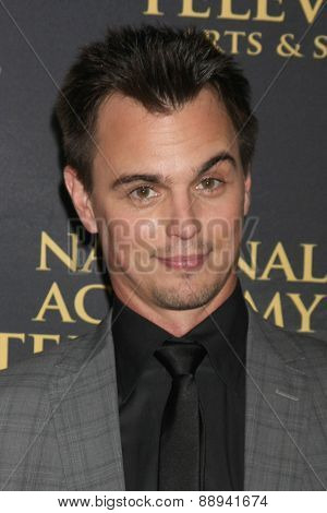 LOS ANGELES - FEB 24:  Darin Brooks at the Daytime Emmy Creative Arts Awards 2015 at the Universal Hilton Hotel on April 24, 2015 in Los Angeles, CA