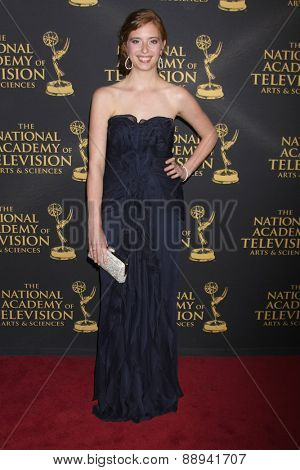 LOS ANGELES - FEB 24:  Ashlyn Pearce at the Daytime Emmy Creative Arts Awards 2015 at the Universal Hilton Hotel on April 24, 2015 in Los Angeles, CA