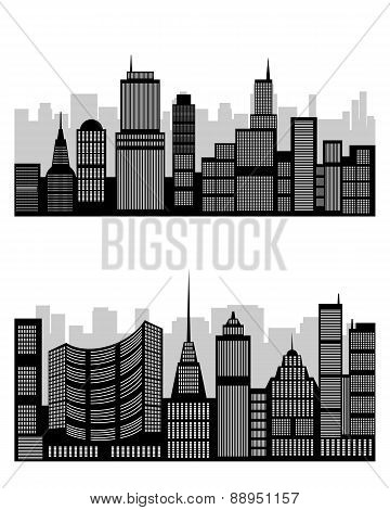 Silhouette Of The City