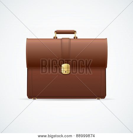 Vector briefcase, cuitcase