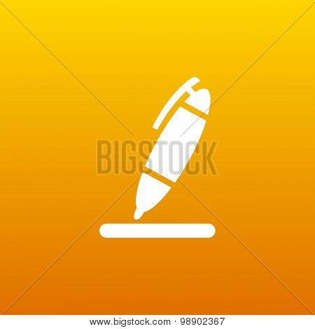 pen icon tool interface sign symbol graphic