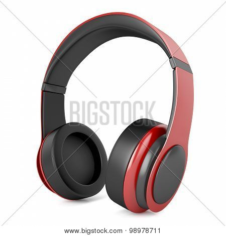 Headphones Red