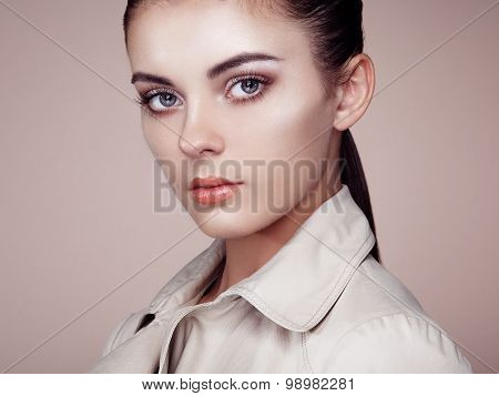 Beautiful Woman Face