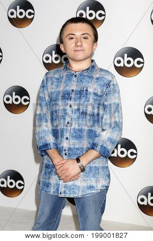 LOS ANGELES - AUG 6:  Atticus Shaffer at the ABC TCA Summer 2017 Party at the Beverly Hilton Hotel on August 6, 2017 in Beverly Hills, CA