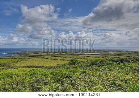 Inishmore on the Aran Islands in Ireland.