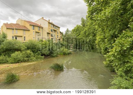 The Town Of Estella In Navarre, Spain