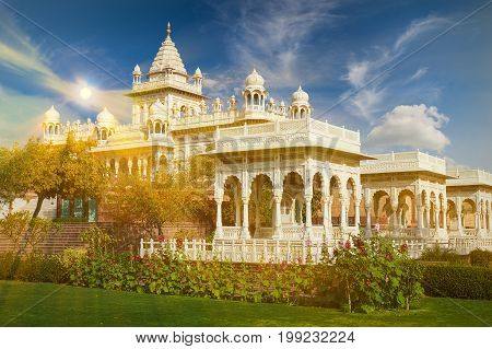 The Jaswant Thada Is A Cenotaph Located In Jodhpur, In The India