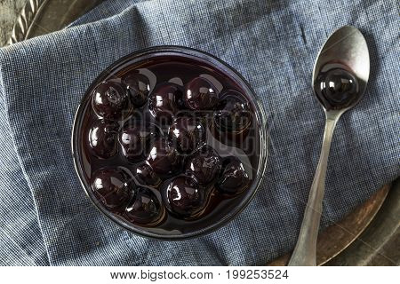 Fancy Dark Maraschino Cocktail Cherries