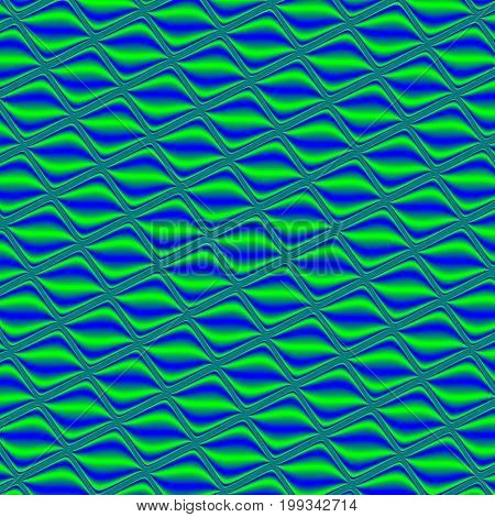Green seamless pattern. Illustration design. Geometric pattern. Green background. Green texture. Phosphorous seamless pattern. Phosphorous background. Phosphorous texture. Blue seamless pattern. Blue background. Blue texture