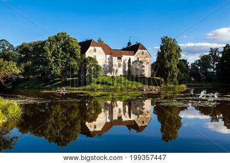 Jaunpils Castle is a fortified castle in the historical region of Zemgale, in Latvia