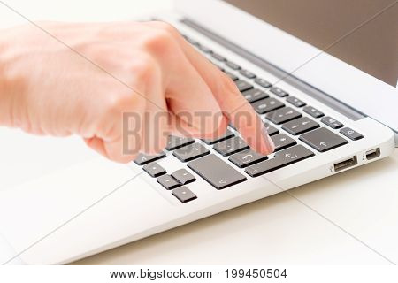 business person working with the computer in the office