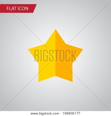 Starlet Vector Element Can Be Used For Star, Asterisk, Sky Design Concept.  Isolated Star Flat Icon.