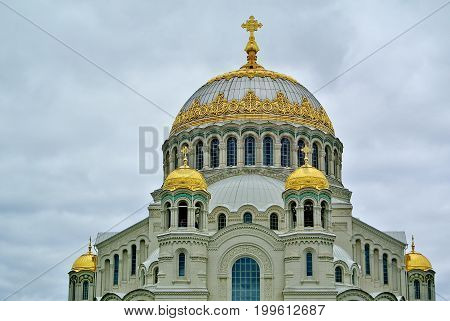 Naval Cathedral Of St. Nicholas The Wonderworker (nikolsky Stauropegic Naval Cathedral) Is The Large