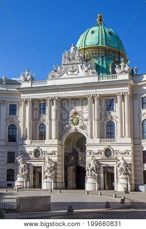 View Of The Michaelerplatz, Hofburg Vienna - Austria