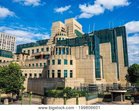 British Secret Service In London (hdr)